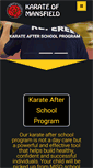 Mobile Screenshot of karateofmansfield.com